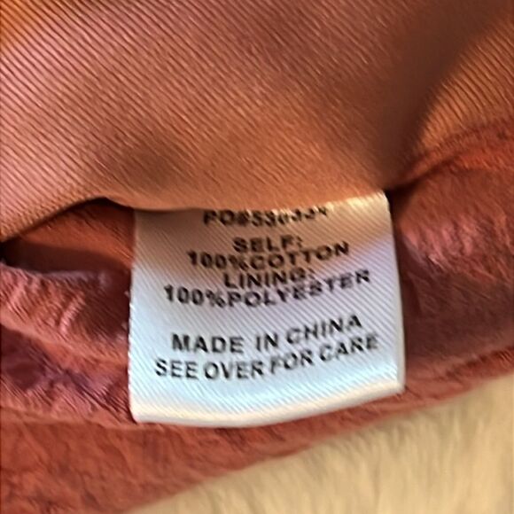 New! Lottie Moss Pacsun Textured Wrap Crop Top Size Medium Mauve NWT - Picture 11 of 11